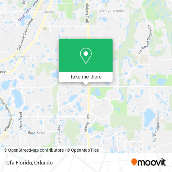 Cfa Florida map