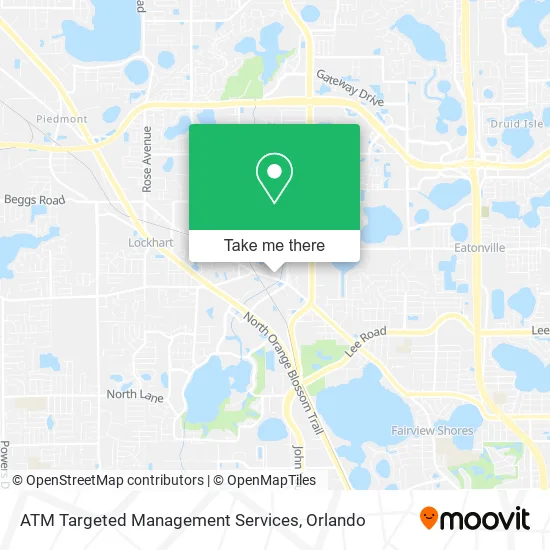 ATM Targeted Management Services map