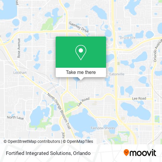 Fortified Integrated Solutions map