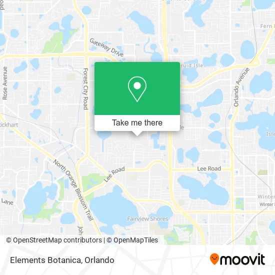 Elements Botanica map