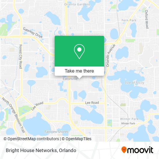 Bright House Networks map