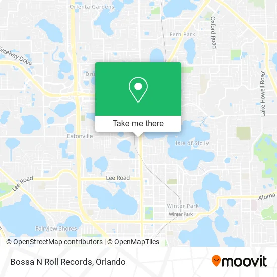 Bossa N Roll Records map