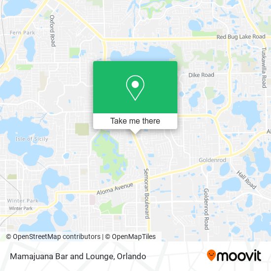 Mamajuana Bar and Lounge map