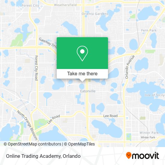 Online Trading Academy map