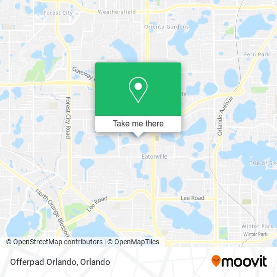 Offerpad Orlando map