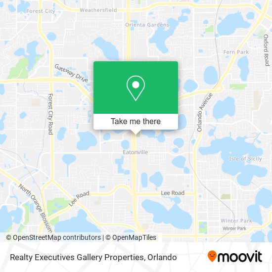 Realty Executives Gallery Properties map