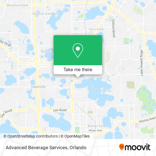 Advanced Beverage Services map