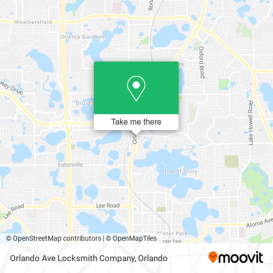 Orlando Ave Locksmith Company map