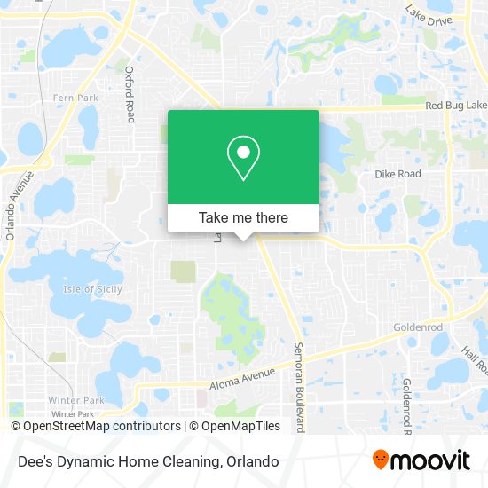 Mapa de Dee's Dynamic Home Cleaning