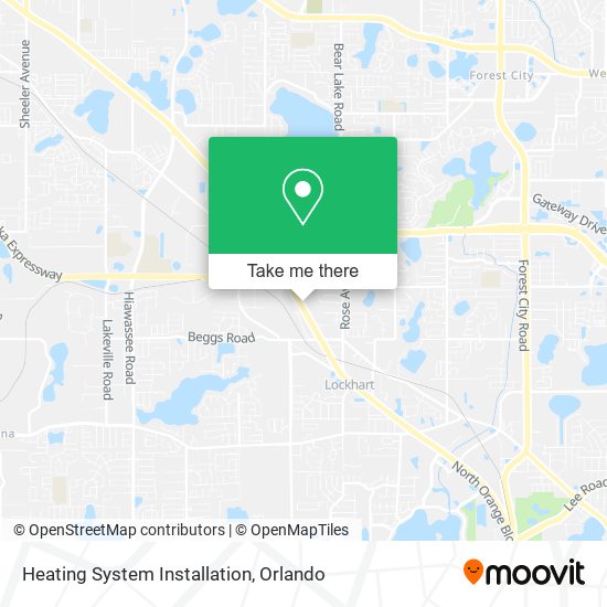 Mapa de Heating System Installation