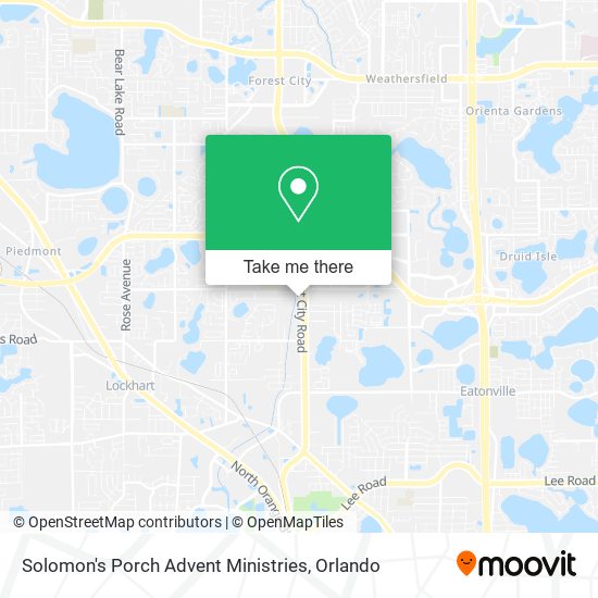 Mapa de Solomon's Porch Advent Ministries