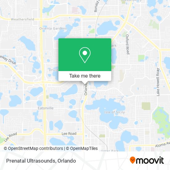 Prenatal Ultrasounds map