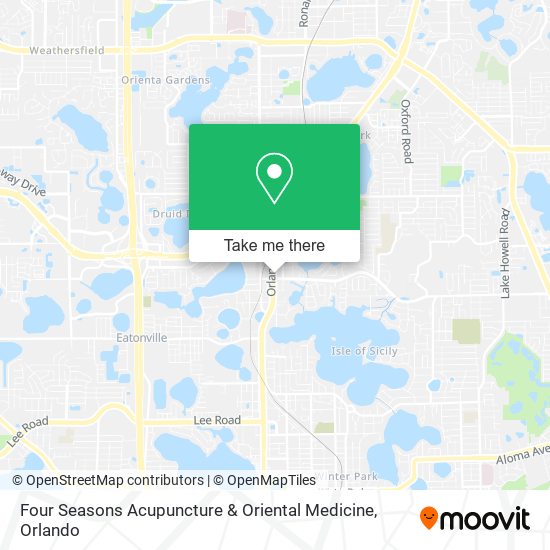 Four Seasons Acupuncture & Oriental Medicine map