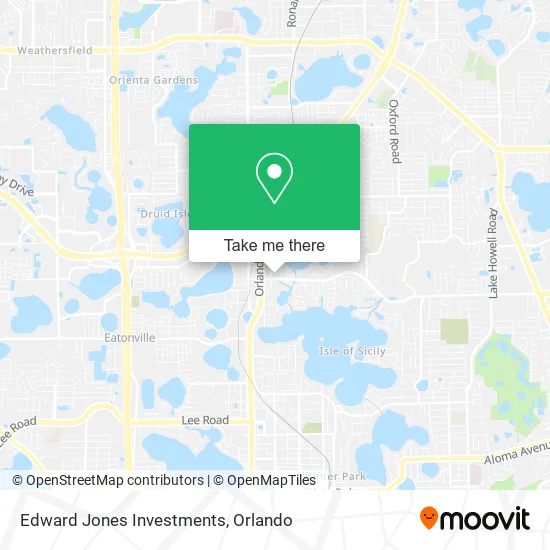 Mapa de Edward Jones Investments