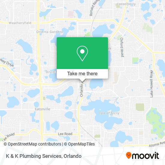 K & K Plumbing Services map