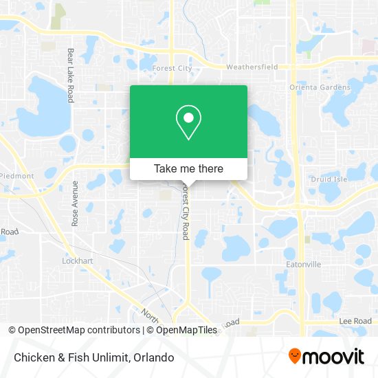 Mapa de Chicken & Fish Unlimit