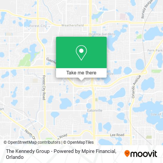 The Kennedy Group - Powered by Mpire Financial map