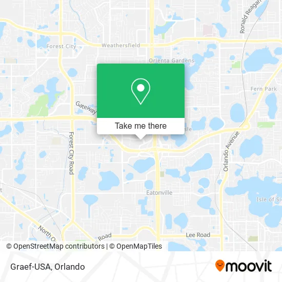 Mapa de Graef-USA
