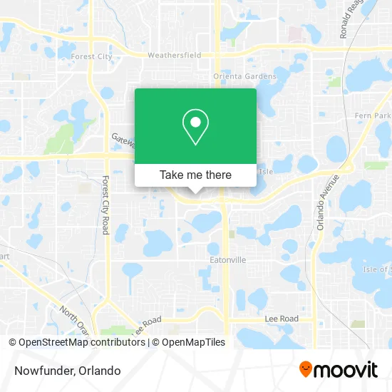 Mapa de Nowfunder