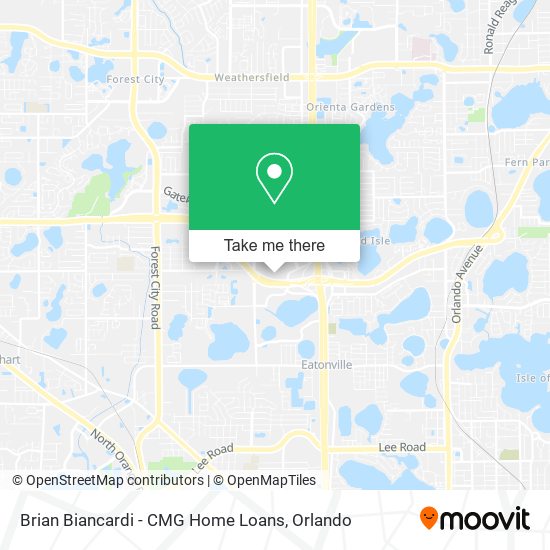 Brian Biancardi - CMG Home Loans map