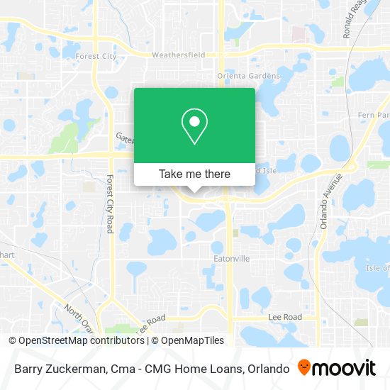 Barry Zuckerman, Cma - CMG Home Loans map