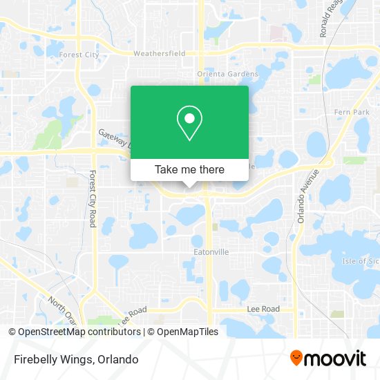 Mapa de Firebelly Wings