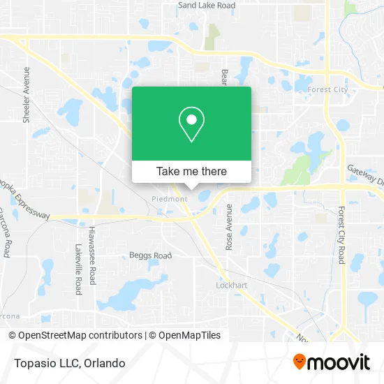Topasio LLC map