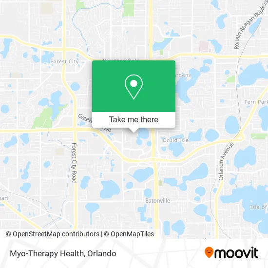 Mapa de Myo-Therapy Health