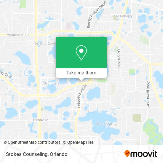 Stokes Counseling map