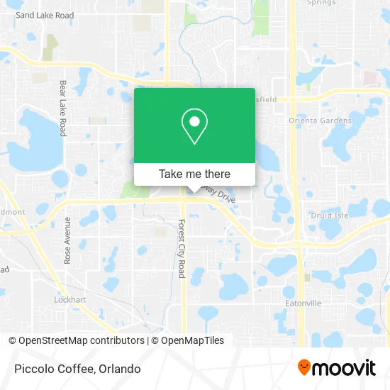 Piccolo Coffee map