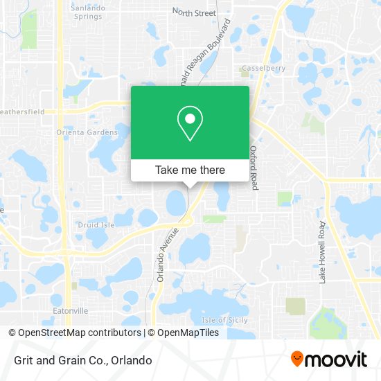 Mapa de Grit and Grain Co.