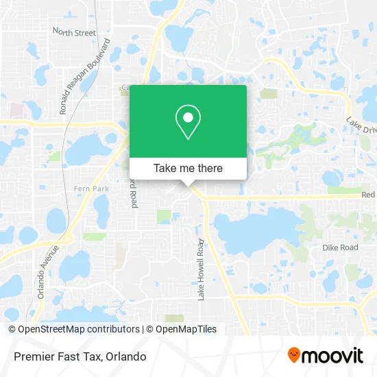 Mapa de Premier Fast Tax