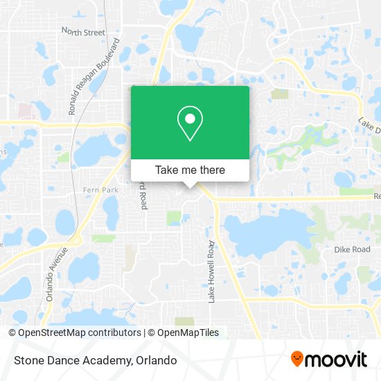 Stone Dance Academy map