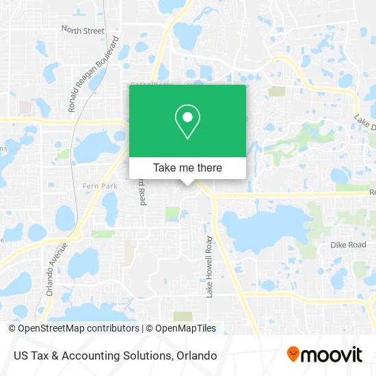 Mapa de US Tax & Accounting Solutions