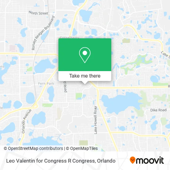 Leo Valentin for Congress R Congress map