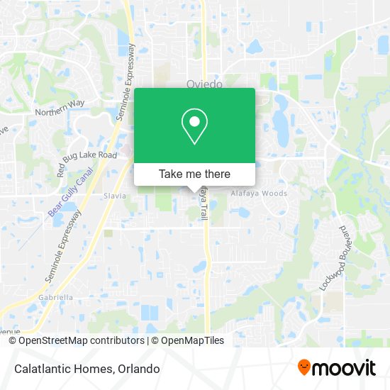 Calatlantic Homes map