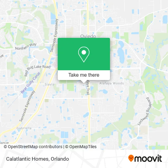 Mapa de Calatlantic Homes