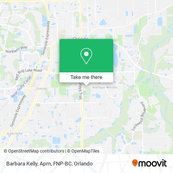 Mapa de Barbara Kelly, Aprn, FNP-BC
