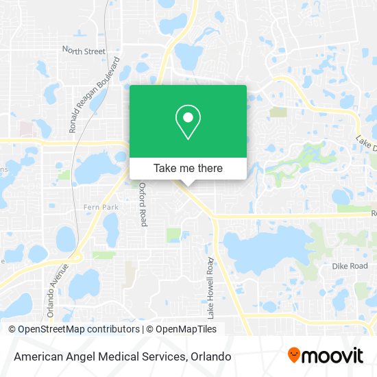 Mapa de American Angel Medical Services
