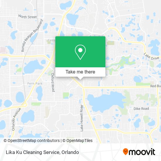 Mapa de Lika Ku Cleaning Service