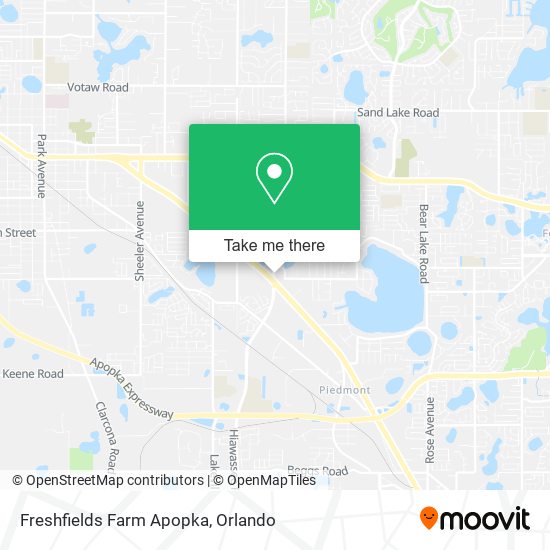 Freshfields Farm Apopka map