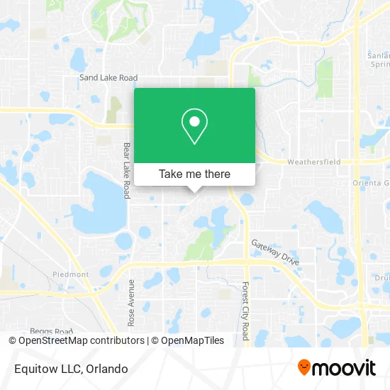 Equitow LLC map