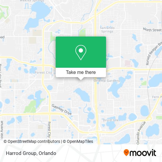 Mapa de Harrod Group