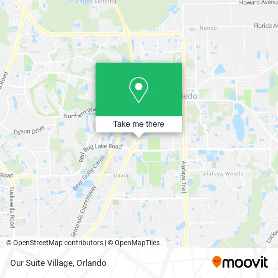 Our Suite Village map