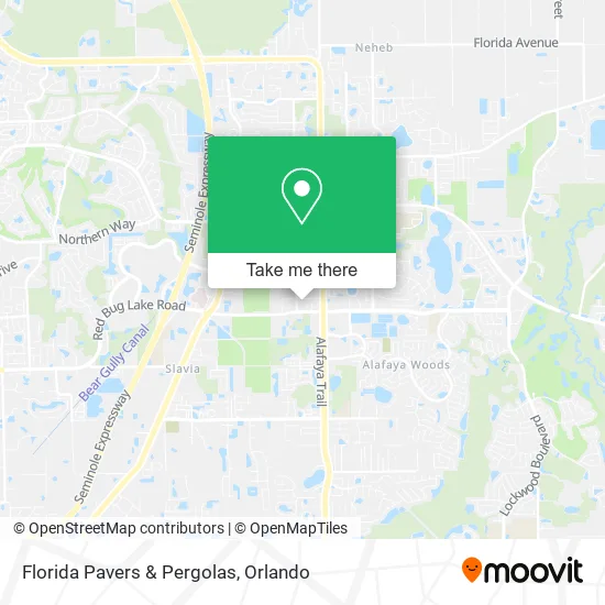 Florida Pavers & Pergolas map