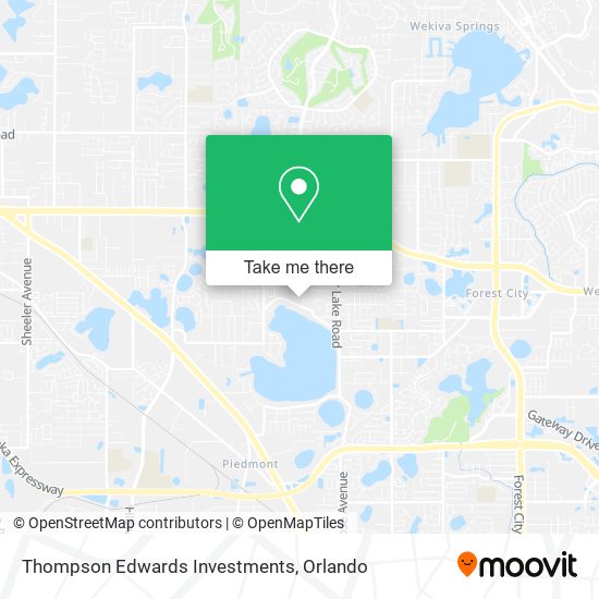Thompson Edwards Investments map