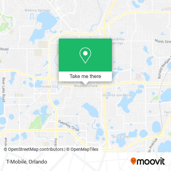 T-Mobile map