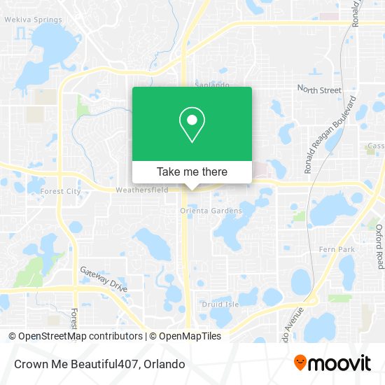 Crown Me Beautiful407 map