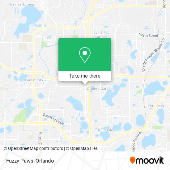 Mapa de Fuzzy Paws