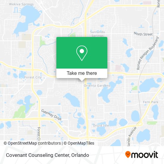 Covenant Counseling Center map